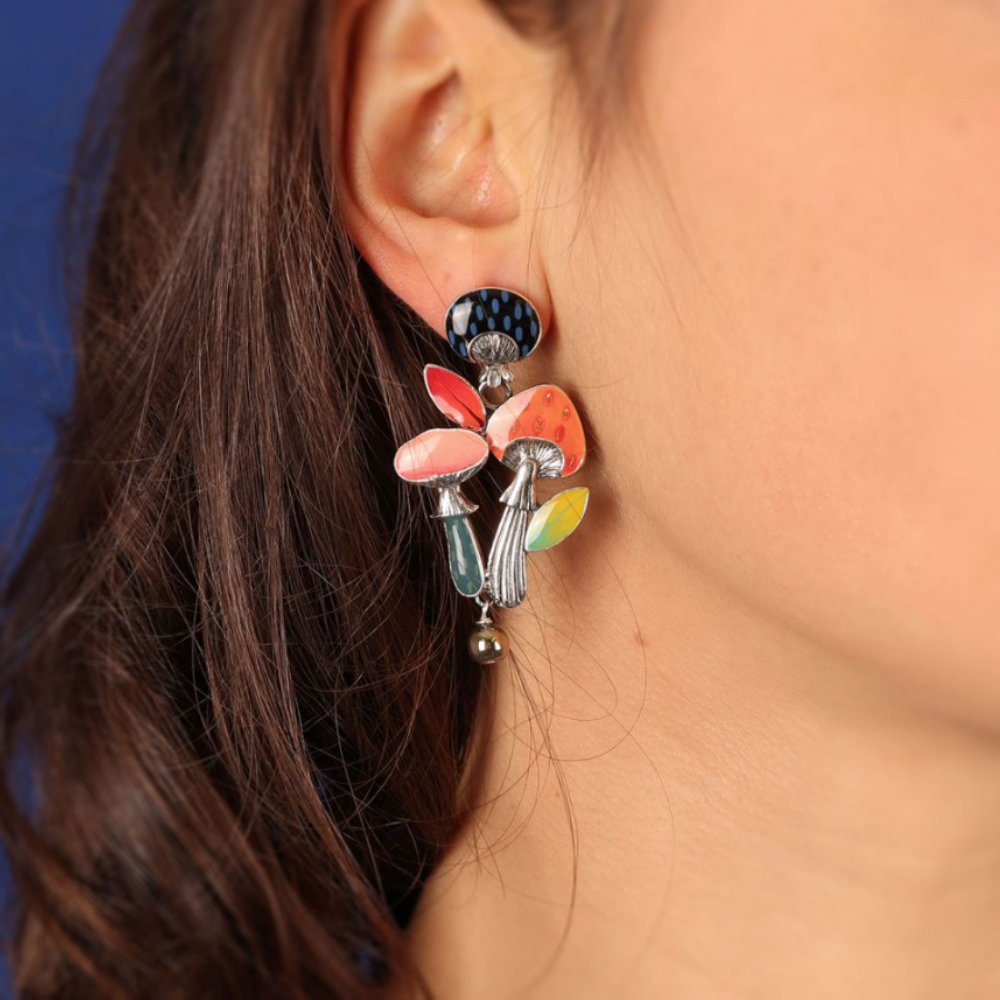 Pendientes Setas Fantasía