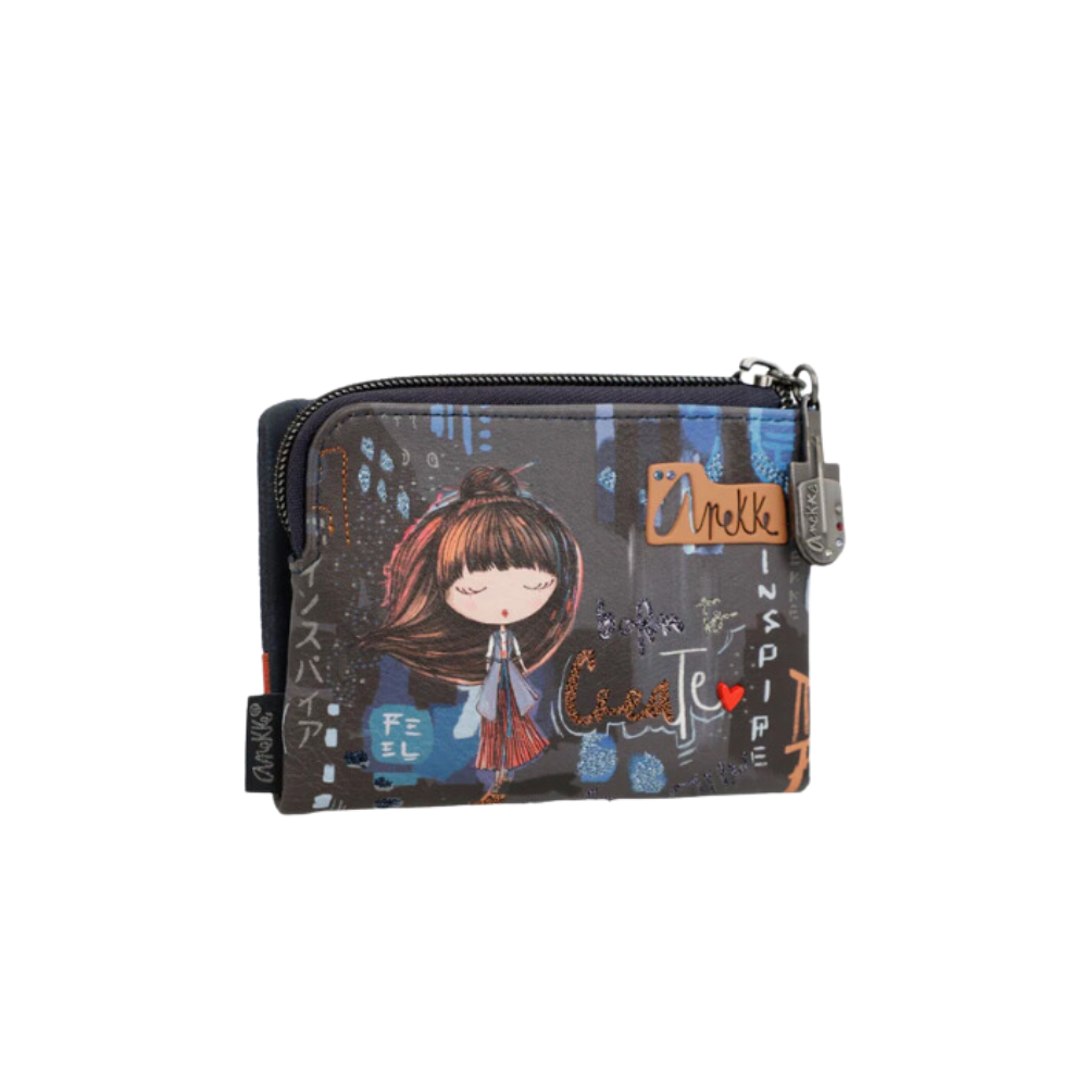 Monedero Pequeño RFID Contemporary