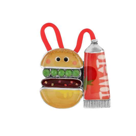 Anillo Hamburguesa Ketchup
