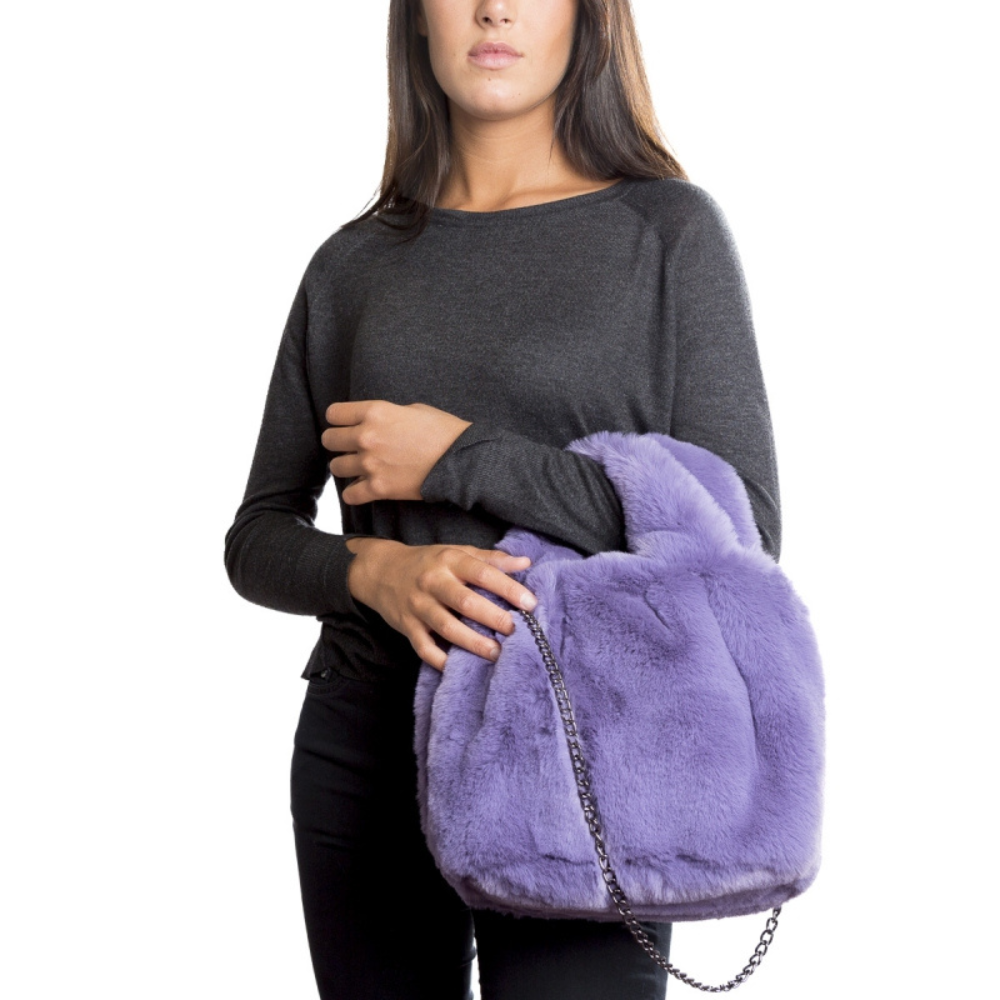 Bolso Pelo Morado