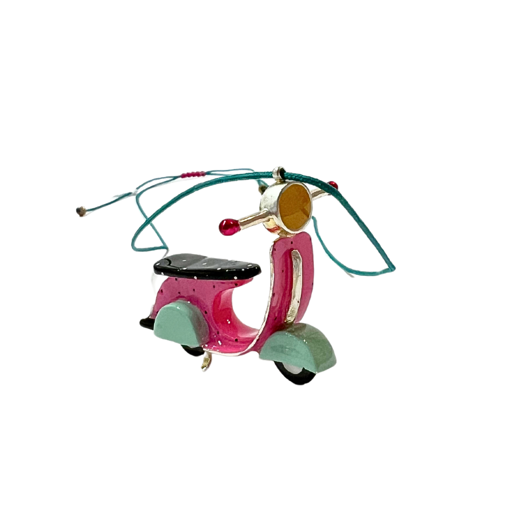 Colgante Vespa Rosa