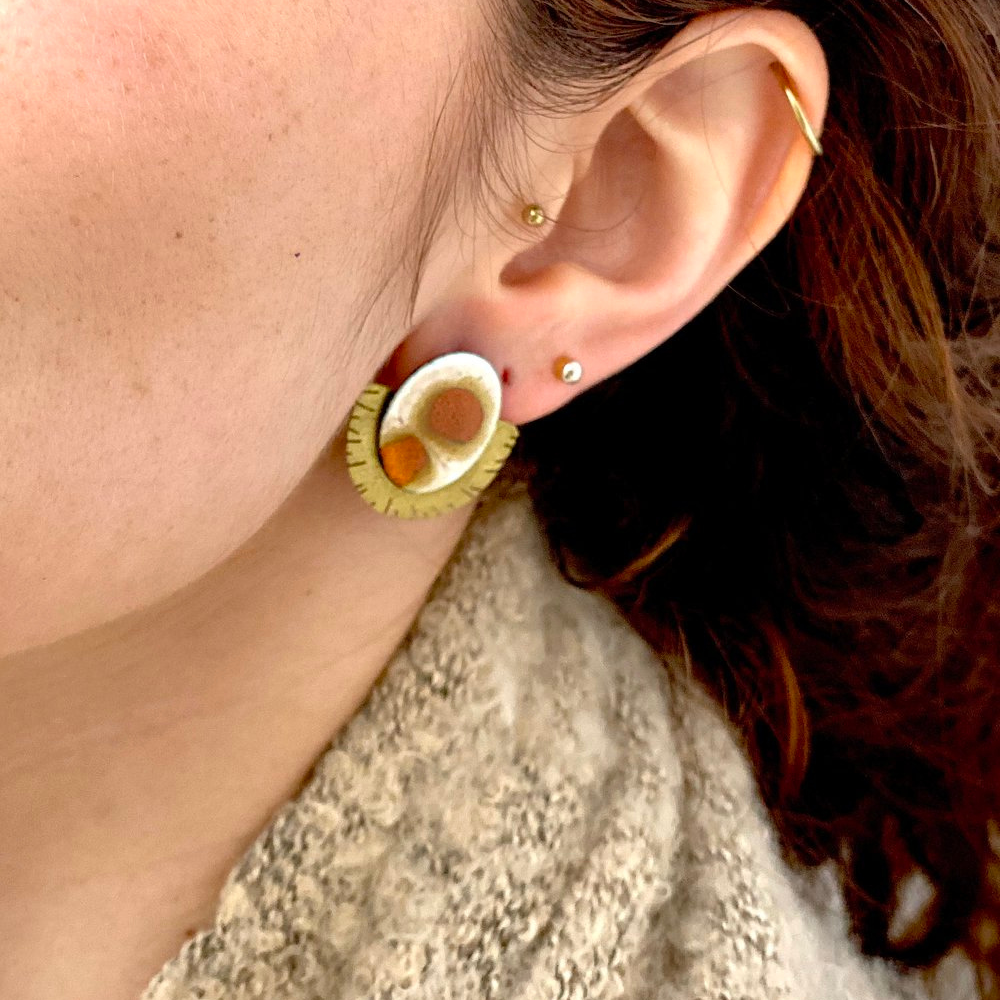 Pendientes Brincos Tribal