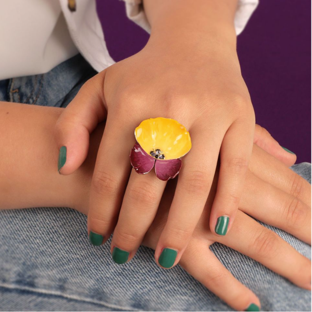 Anillo Flor Bloom