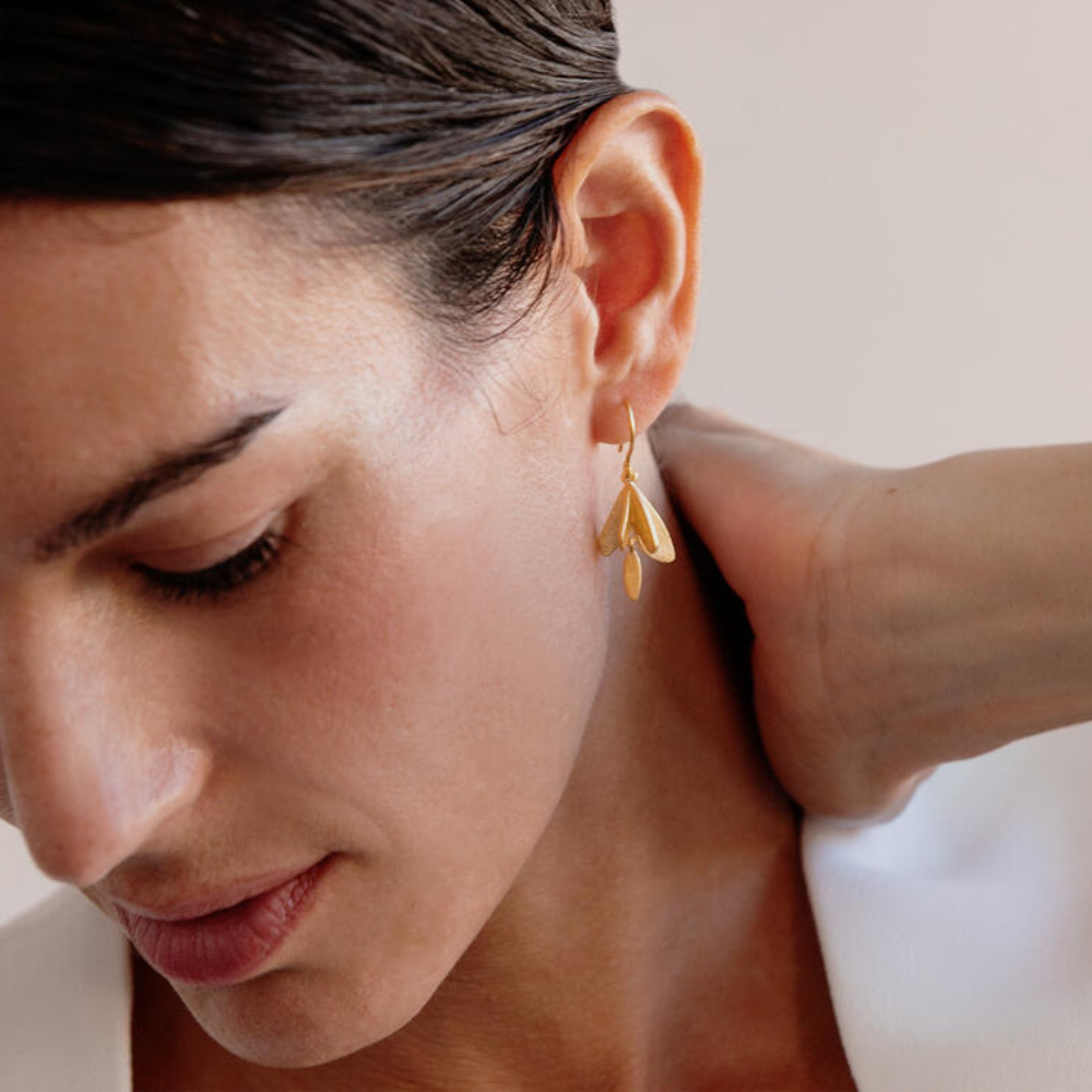 Pendientes Colgantes Dorados VOL