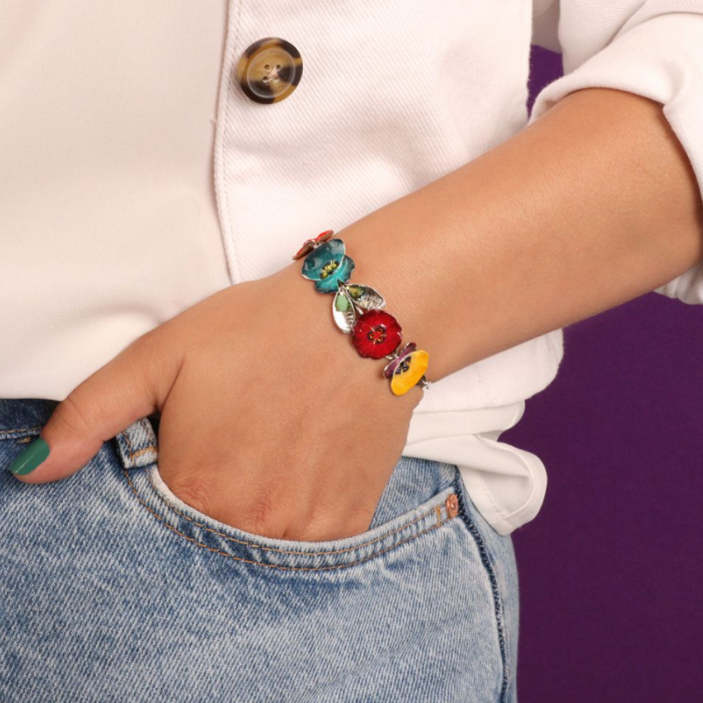 Pulsera Bloom Flores