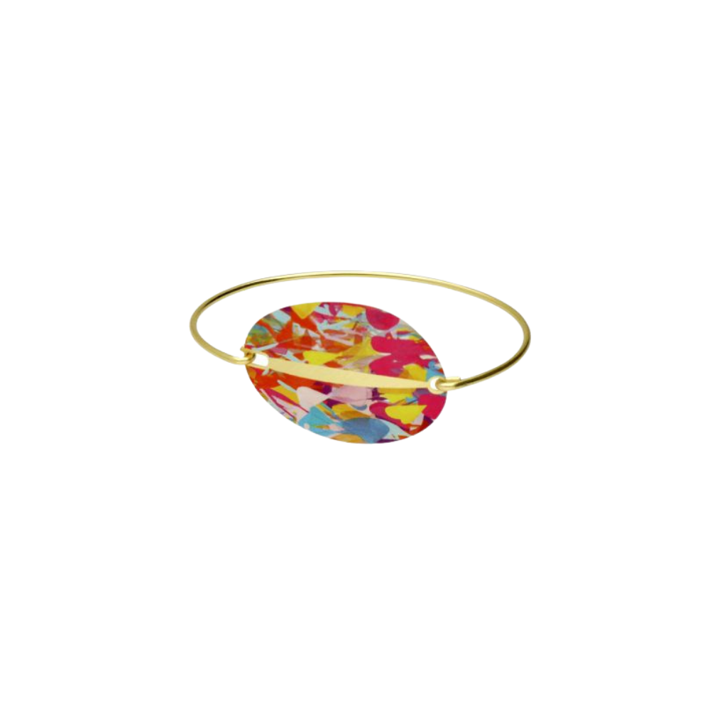 Pulsera Clic Botánico Oro