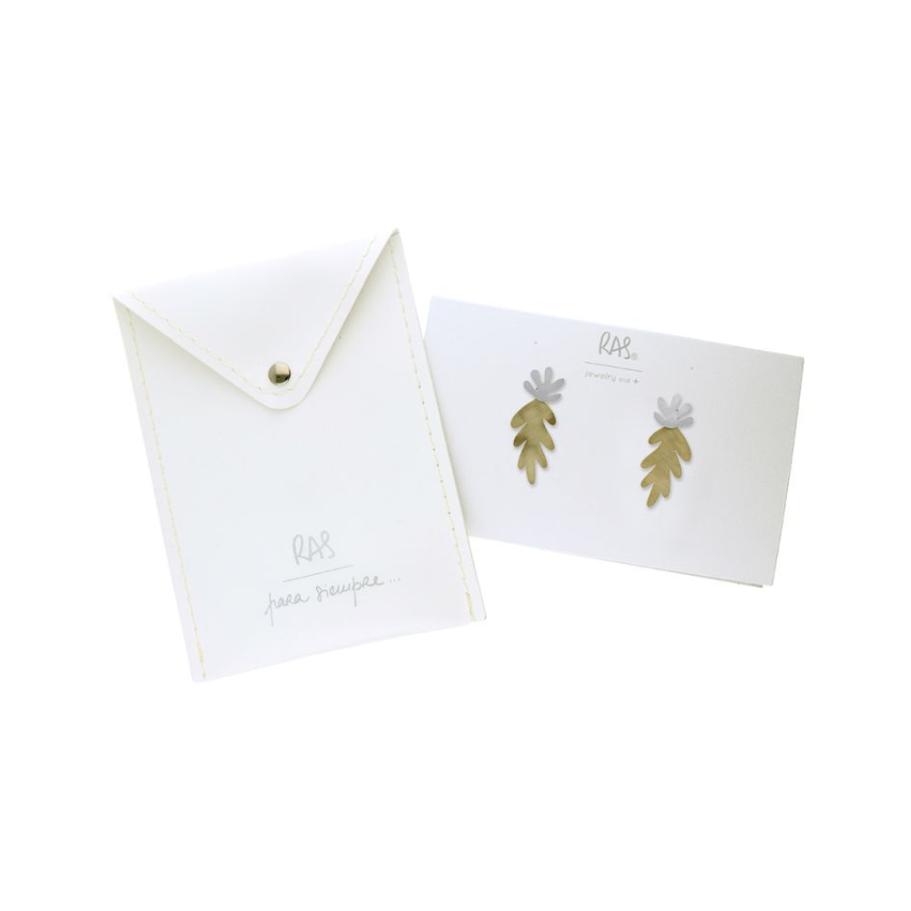 Pendientes Lucía Pequeño Oro y Plata