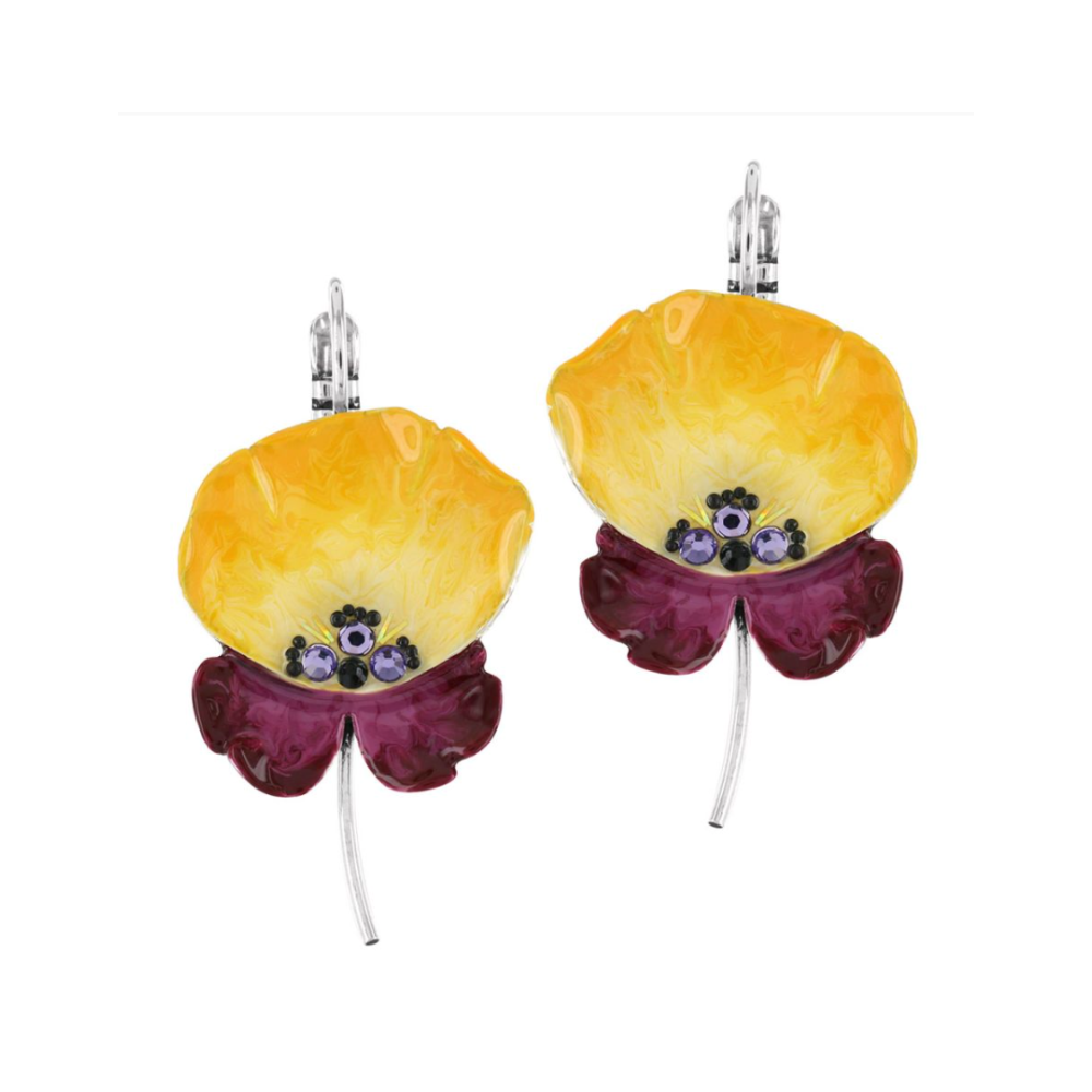 Pendientes Bloom Amarillo