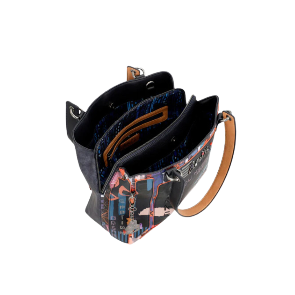 Bolso de Hombro Tres Compartimentos Nagare