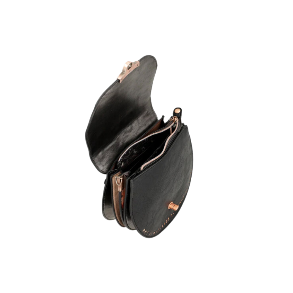 Bolso Ovalado con Solapa Shōen