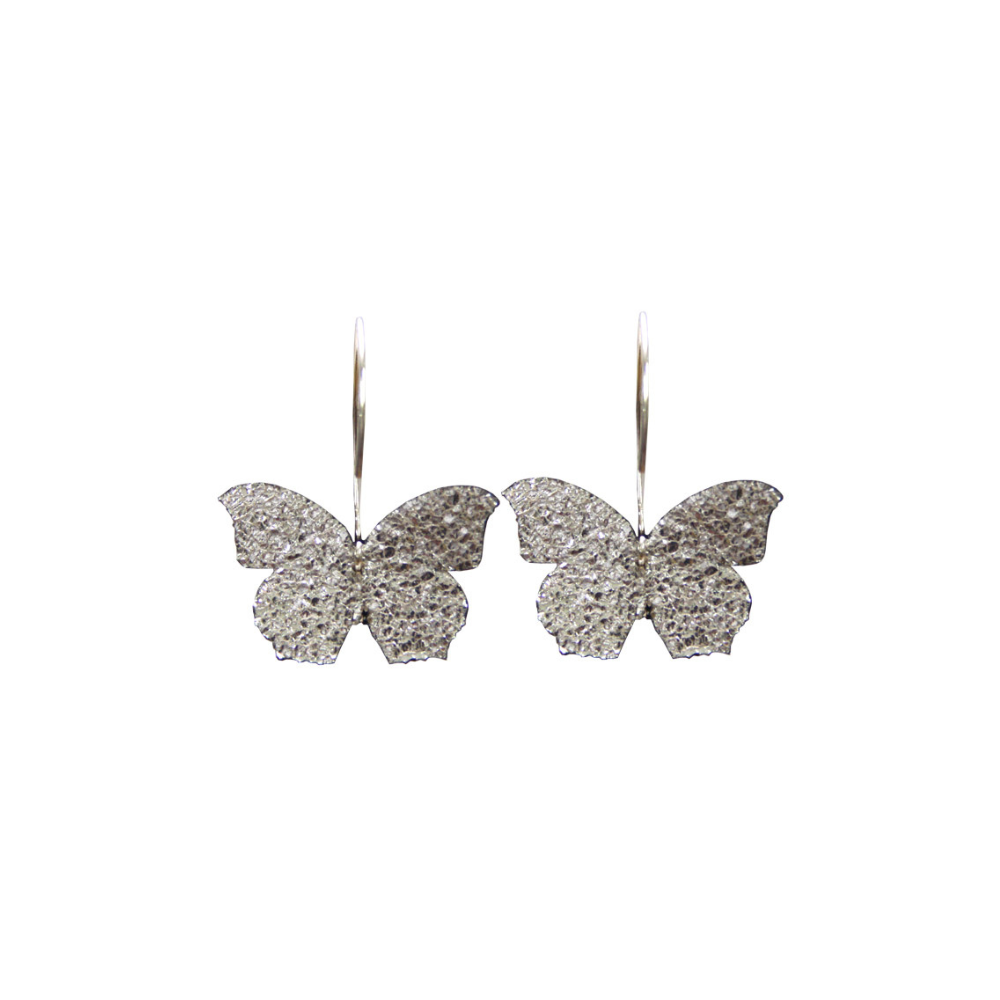 Pendientes Largo Mariposa Verde