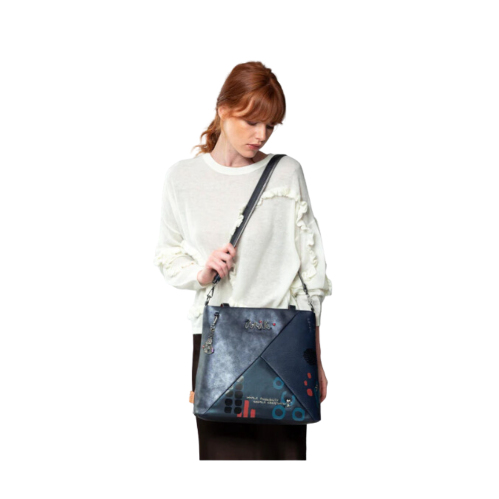 Bolso de Hombro Origami