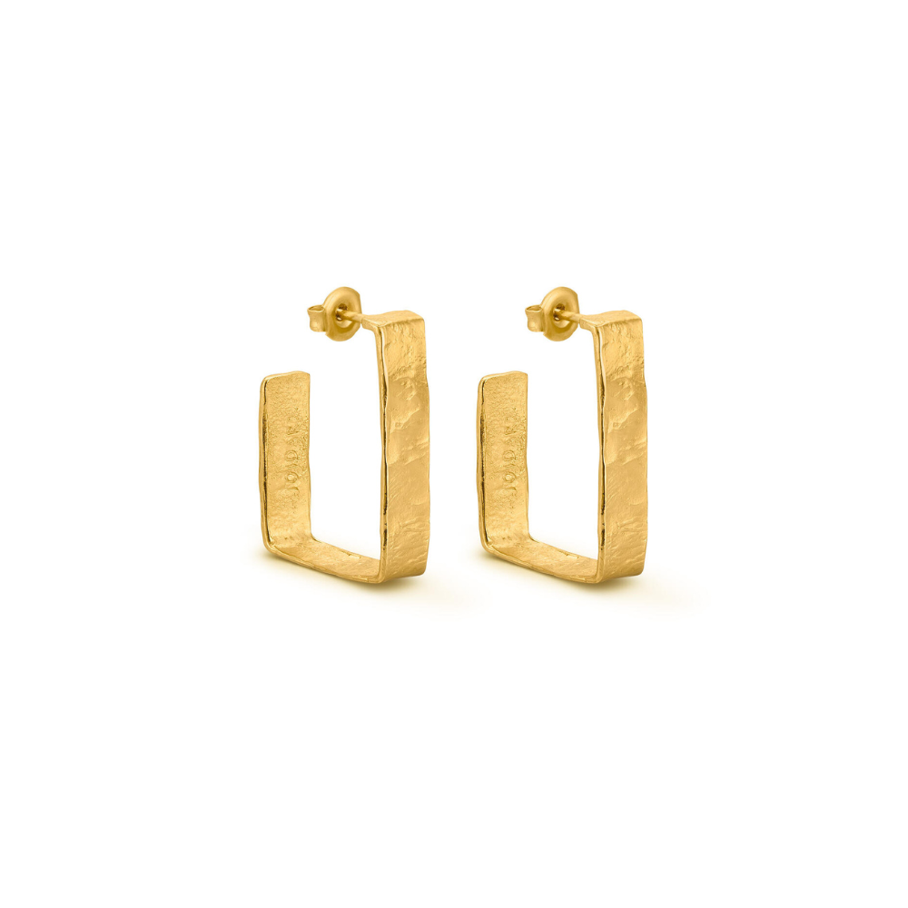 Pendientes Dorados Lignis