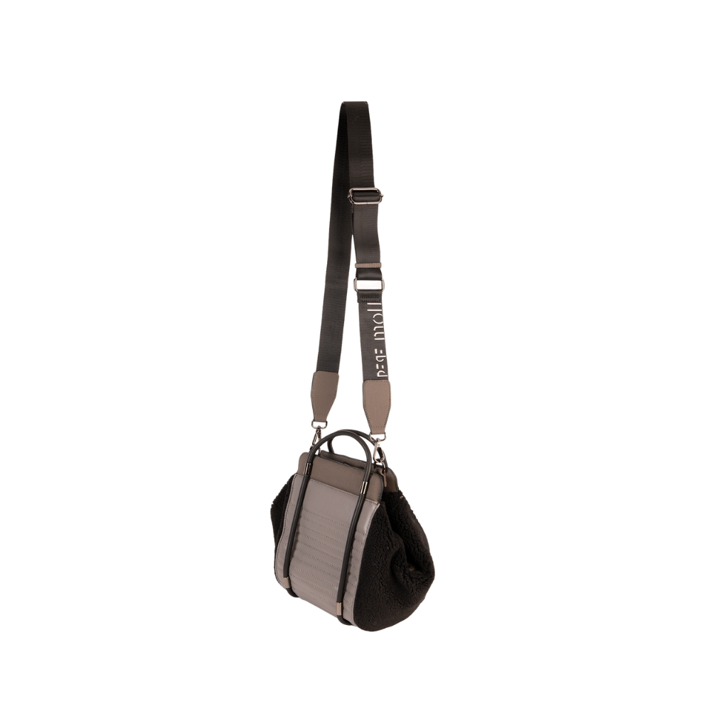 Bolso de mano Gris