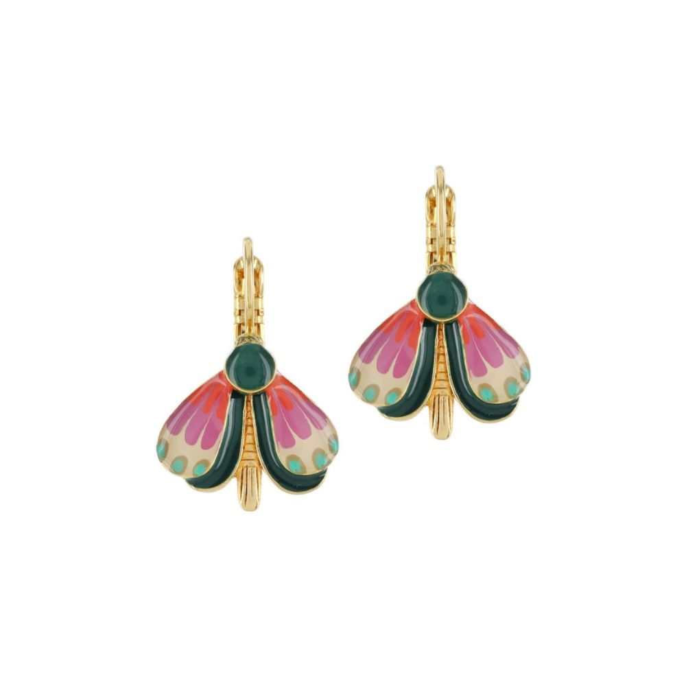 Pendientes Mariposa Verdes Fantasía