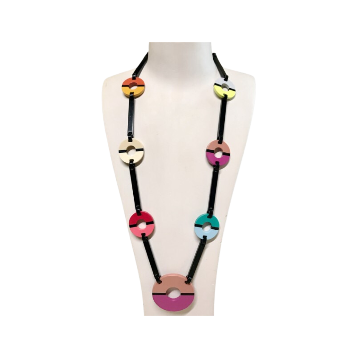 Collar Círculos de Colores