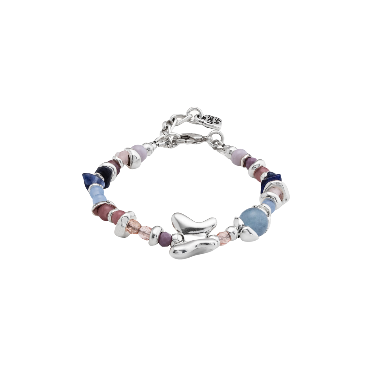 Pulsera Multicolor con Mariposa Uno de 50