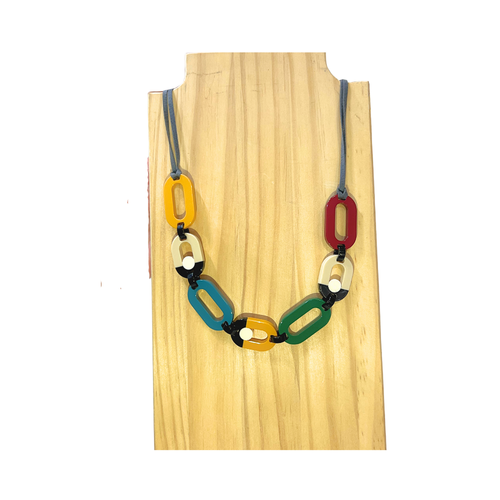 Collar Corto Multicolor